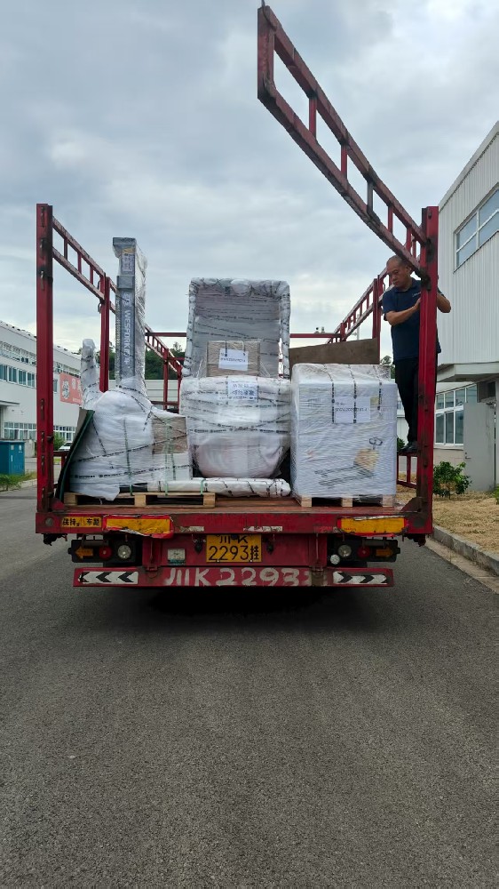 New batch of products shipped